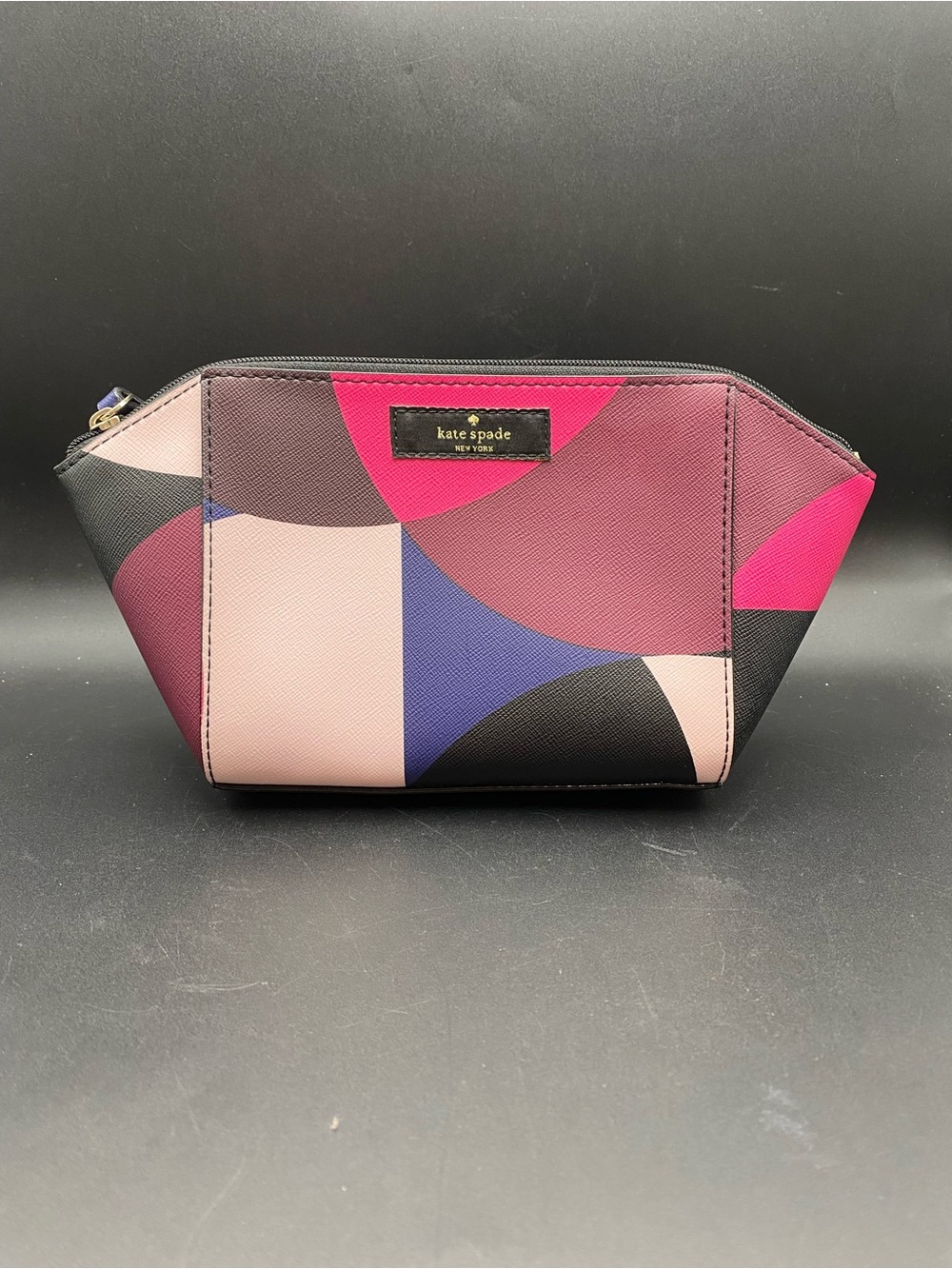 Kate Spade Geometric Laurel Way Geo Spotlight Make Up Bag Travel Purse